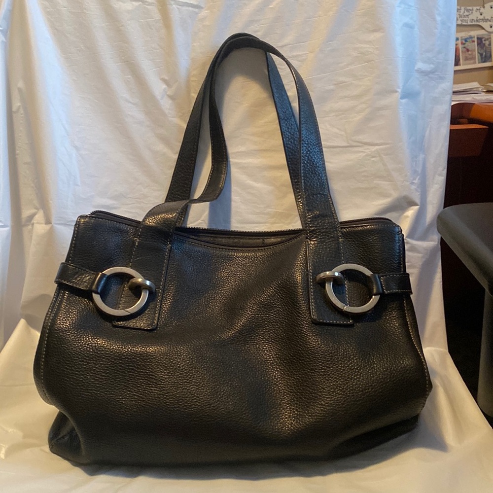 👜 VINTAGE Barbara Milano leather shoulder bag